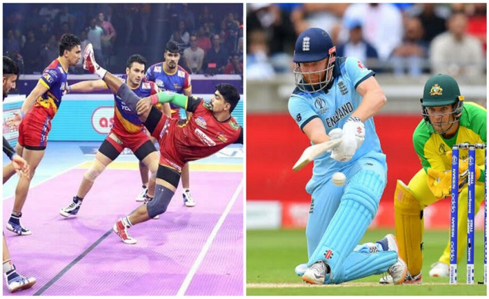What is the relationship between kabaddi and cricket? What is the relationship between kabaddi and cricket