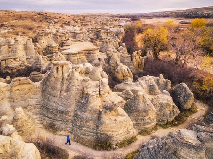 150+ Captions on Unveiling the Magic of Hoodoos Trail in Drumheller Magic of Hoodoos Trail in Drumheller
