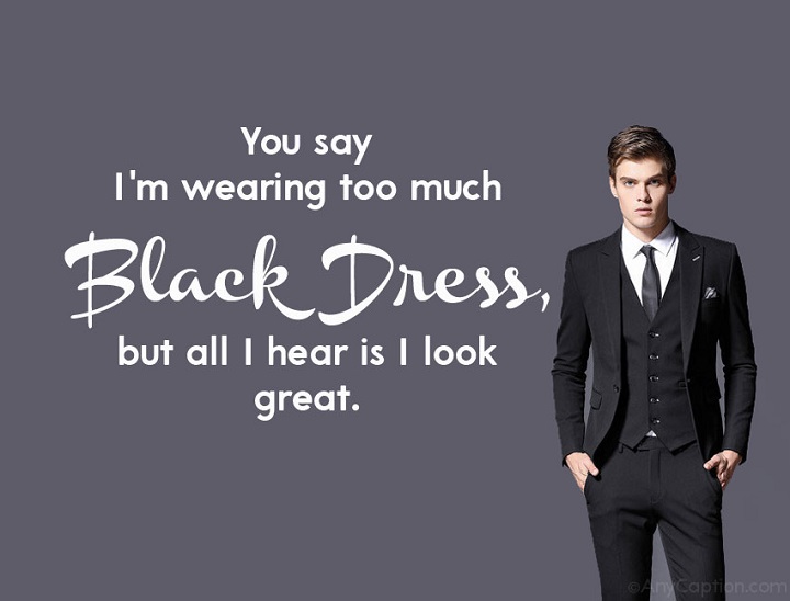 Unlocking Elegance: Captivating Captions for Your Black Outfit caption for black outfit