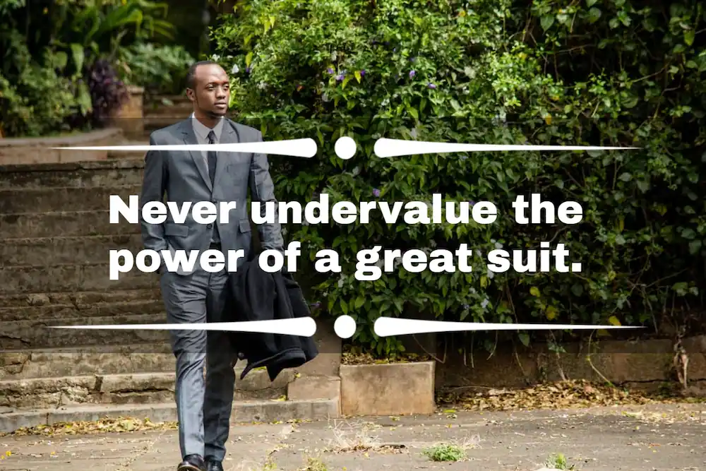 Elevate Your Style: Captions for Suits 8b865cc7b6e58d28