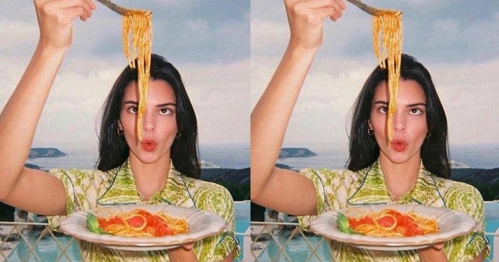 Savor Every Bite: 50 Delicious Dinner Captions for Instagram kendall jenner 011720 social 011720