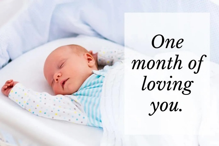 Celebrating One Month of Baby Joy: Quotes to Mark the Milestone one month baby quotesfgg